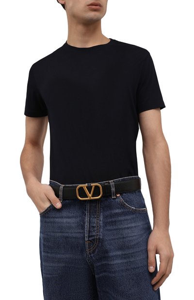 Кожаный ремень VALENTINO, арт. XY2T0S98/EET, фото 2