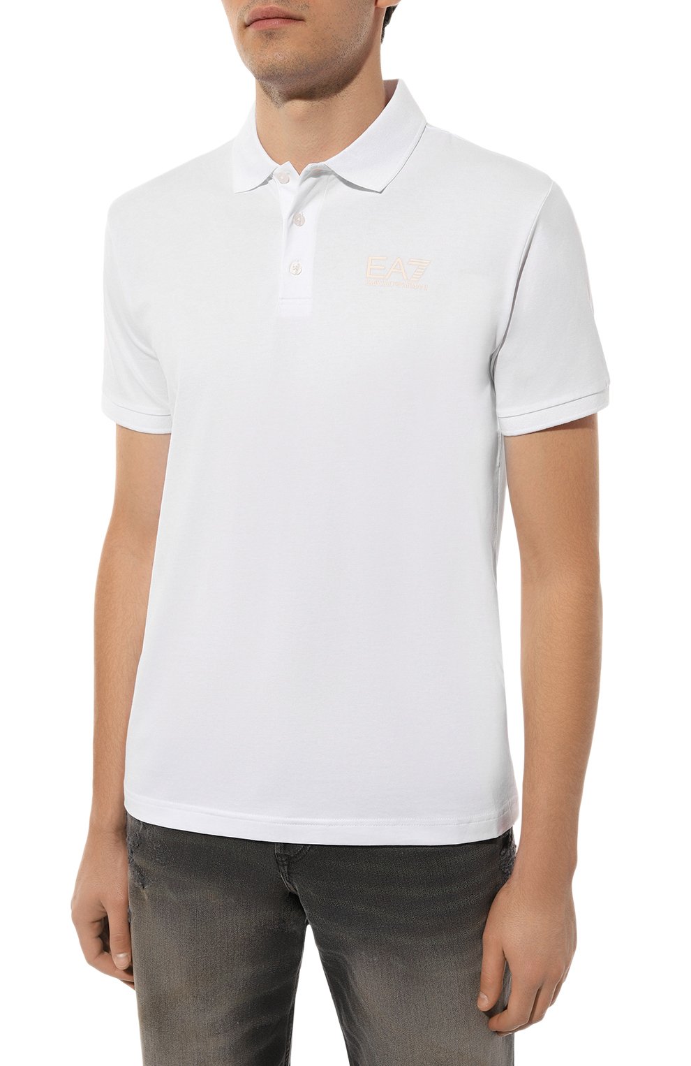Хлопковое поло EA7, арт. 6DPF16/PJVQZ/L, фото 3