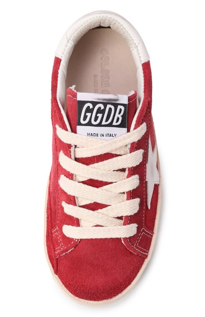 Замшевые кеды super-star GOLDEN GOOSE DELUXE BRAND, арт. GYF00101.F008031, фото 4