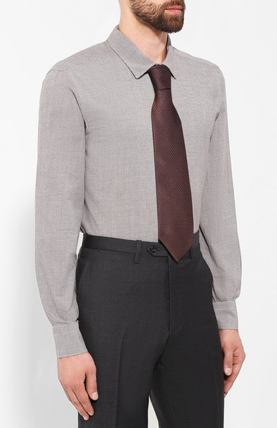 Хлопковая сорочка LORO PIANA, арт. FAI7807, фото 4