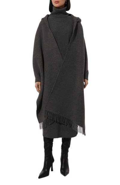 Накидка из шерсти и кашемира BRUNELLO CUCINELLI, арт. MSCDAGW83, фото 3