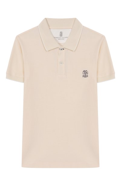 Хлопковое поло BRUNELLO CUCINELLI, арт. BE854T315B
