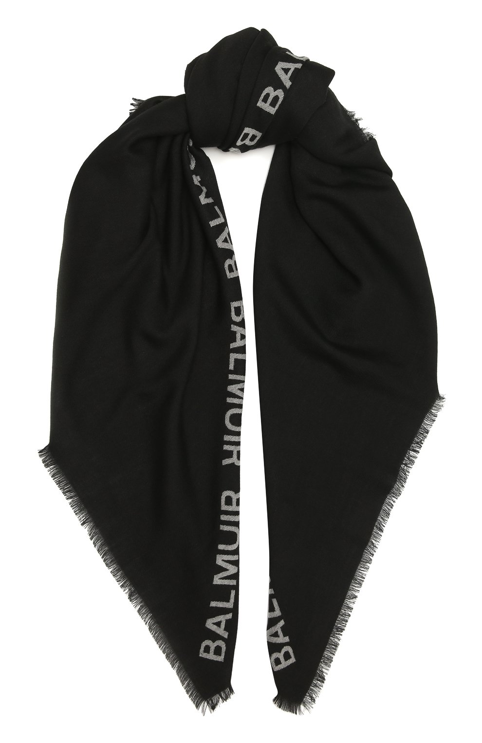 Шаль logo BALMUIR черного цвета по цене 37900 руб., арт. 2110011, фото 1 Шаль logo BALMUIR, арт. 2110011, фото 1