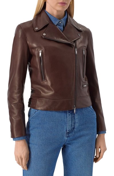 Кожаная куртка MVST, арт. ZBCK-Y089-1R/Z2769-1, фото 3