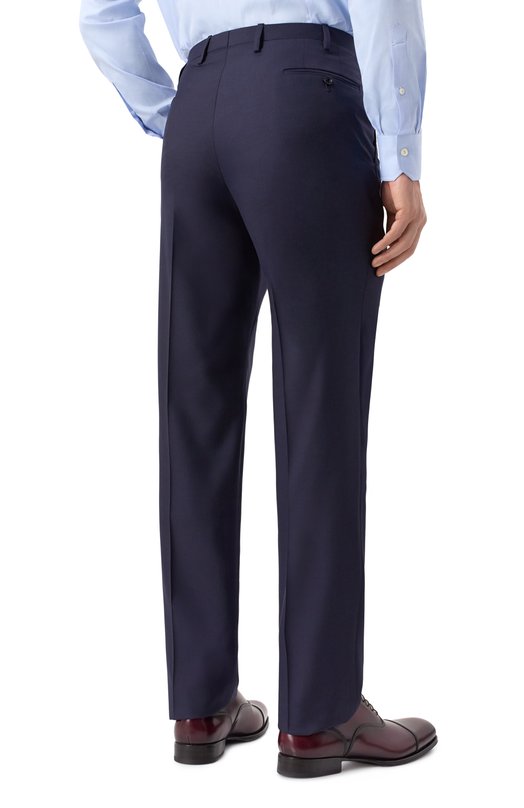 Шерстяной костюм Kiton UA81K0982894 Синий  UA81K0982894 Фото 7