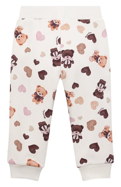 Хлопковые джоггеры MONNALISA, арт. 39B408, фото 2