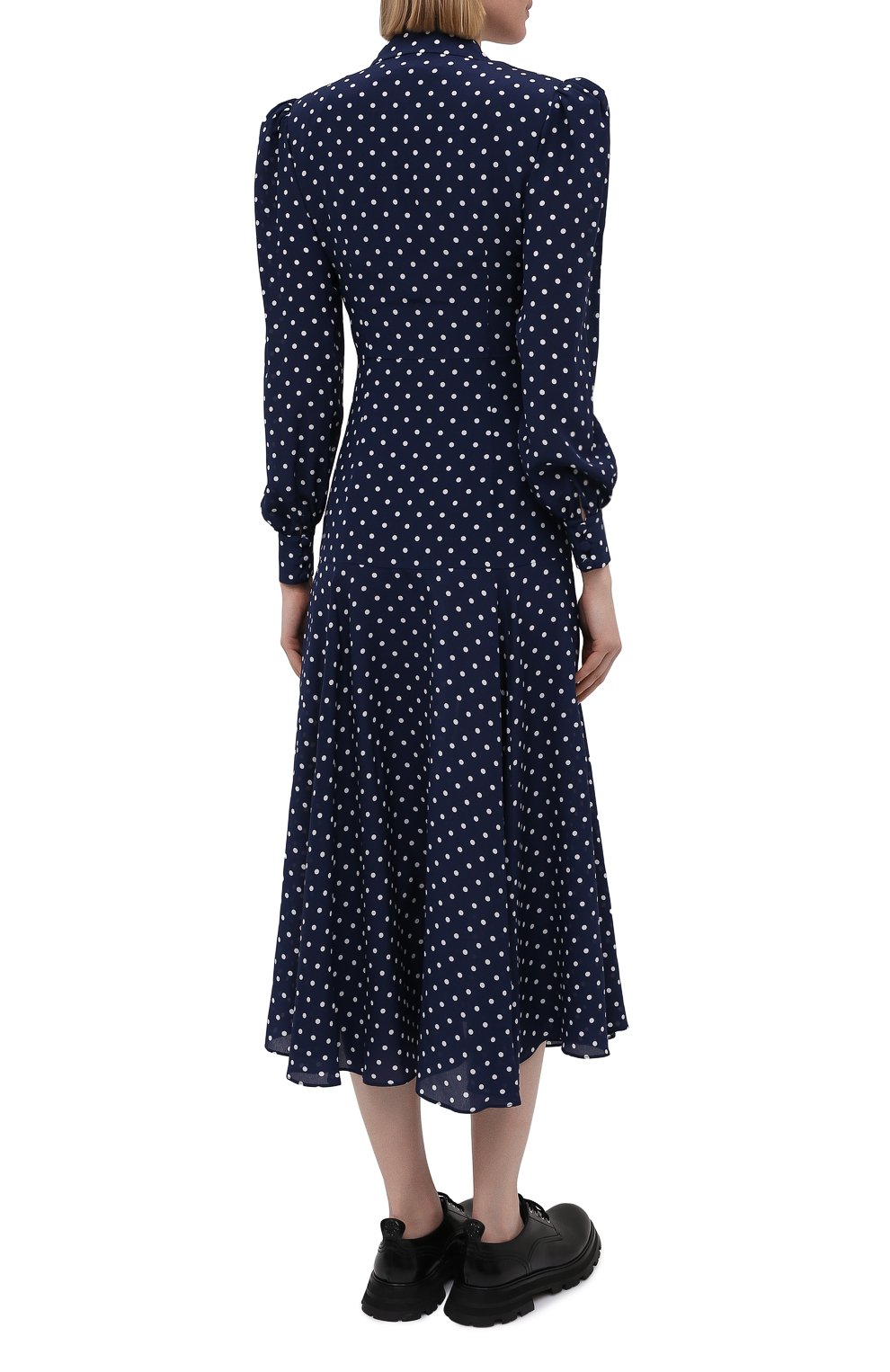 Шелковое платье ALESSANDRA RICH, арт. FAB2350-F3132, фото 4