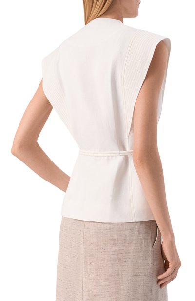 Жилет изо льна и вискозы FREEAGE, арт. WS26.VS027.2070.100, фото 4