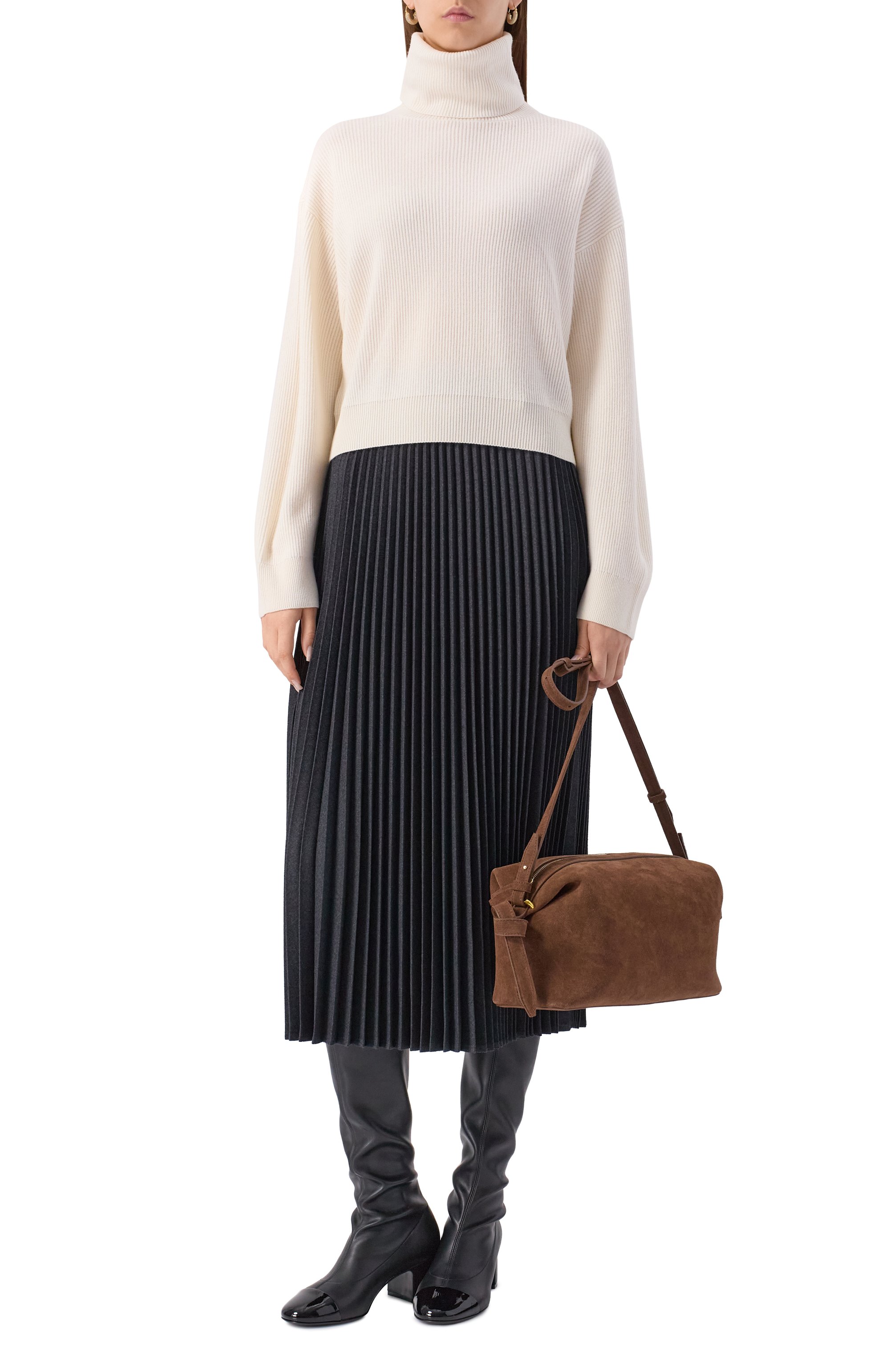 Шерстяная юбка LORENA ANTONIAZZI, арт. G022A/4656, фото 2