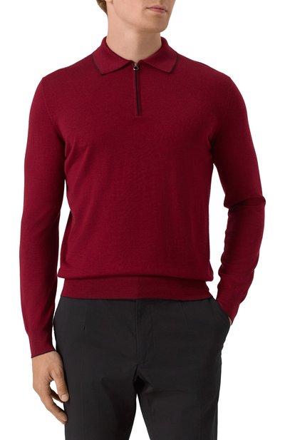 Поло из шерсти и шелка STEFANO RICCI, арт. KE08004P30/E25374, фото 3