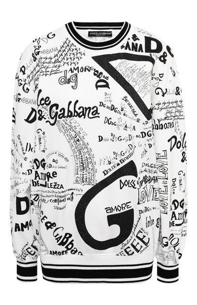 Женский хлопковый свитшот DOLCE & GABBANA, арт. F9I53T/FI79D