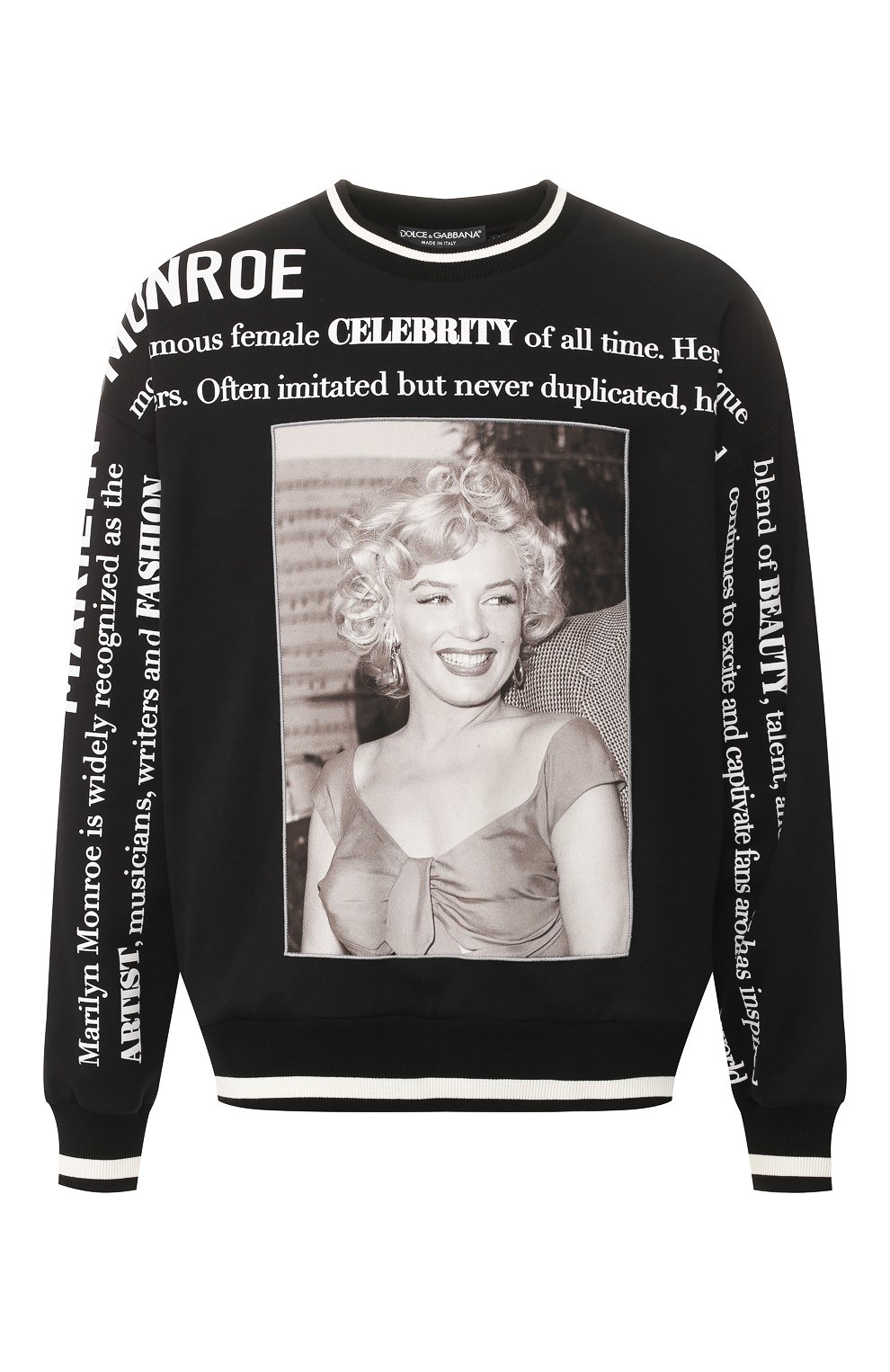 Хлопковый свитшот DOLCE & GABBANA, арт. G9QL1Z/G7VQY, фото 1