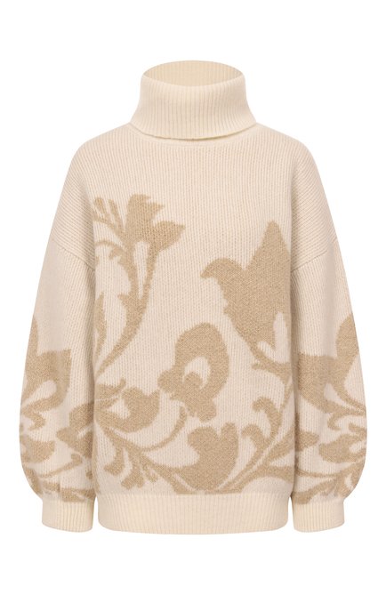 Женский свите из кашемира и вискозы ХОХЛОМА Х АЛЕНА АХМАДУЛЛИНА, арт. WKT1112