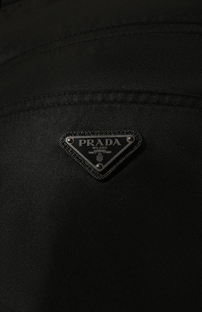 Брюки PRADA черного цвета по цене 120000 руб., арт. SPH183-1WQ8-F0002-221, фото 5 Брюки PRADA, арт. SPH183-1WQ8-F0002-221, фото 5