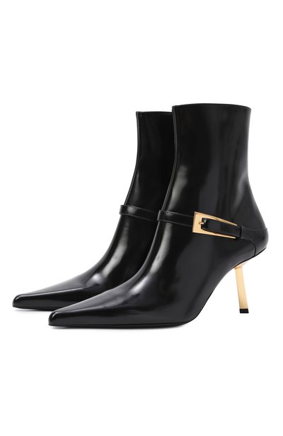 Женские кожаные ботильоны hacker SAINT LAURENT, арт. 806645/AAAZY