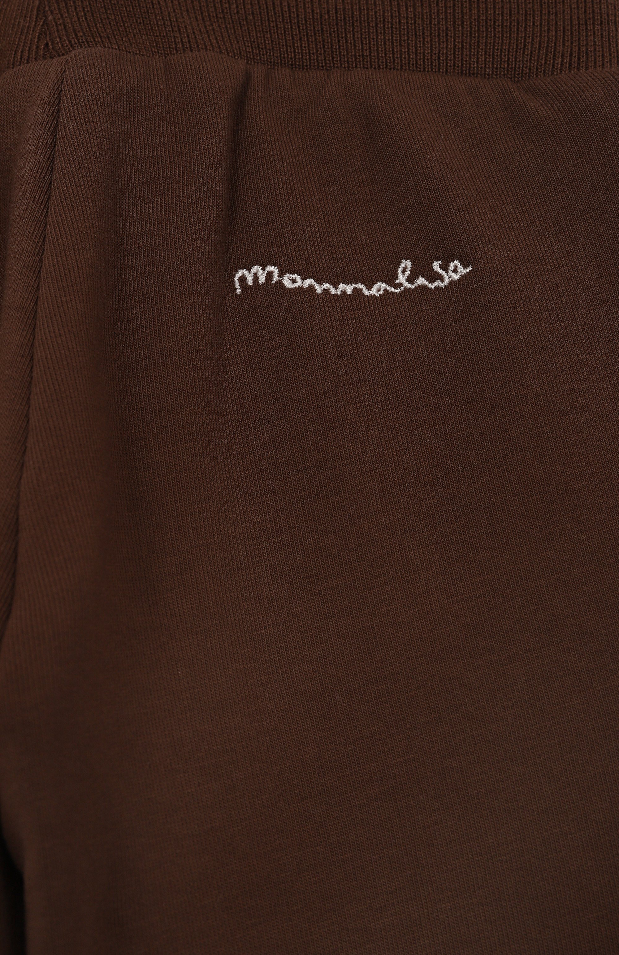 Хлопковые джоггеры MONNALISA, арт. 28F401, фото 3