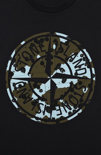 Хлопковая футболка STONE ISLAND, арт. 21050/14/V0020, фото 3