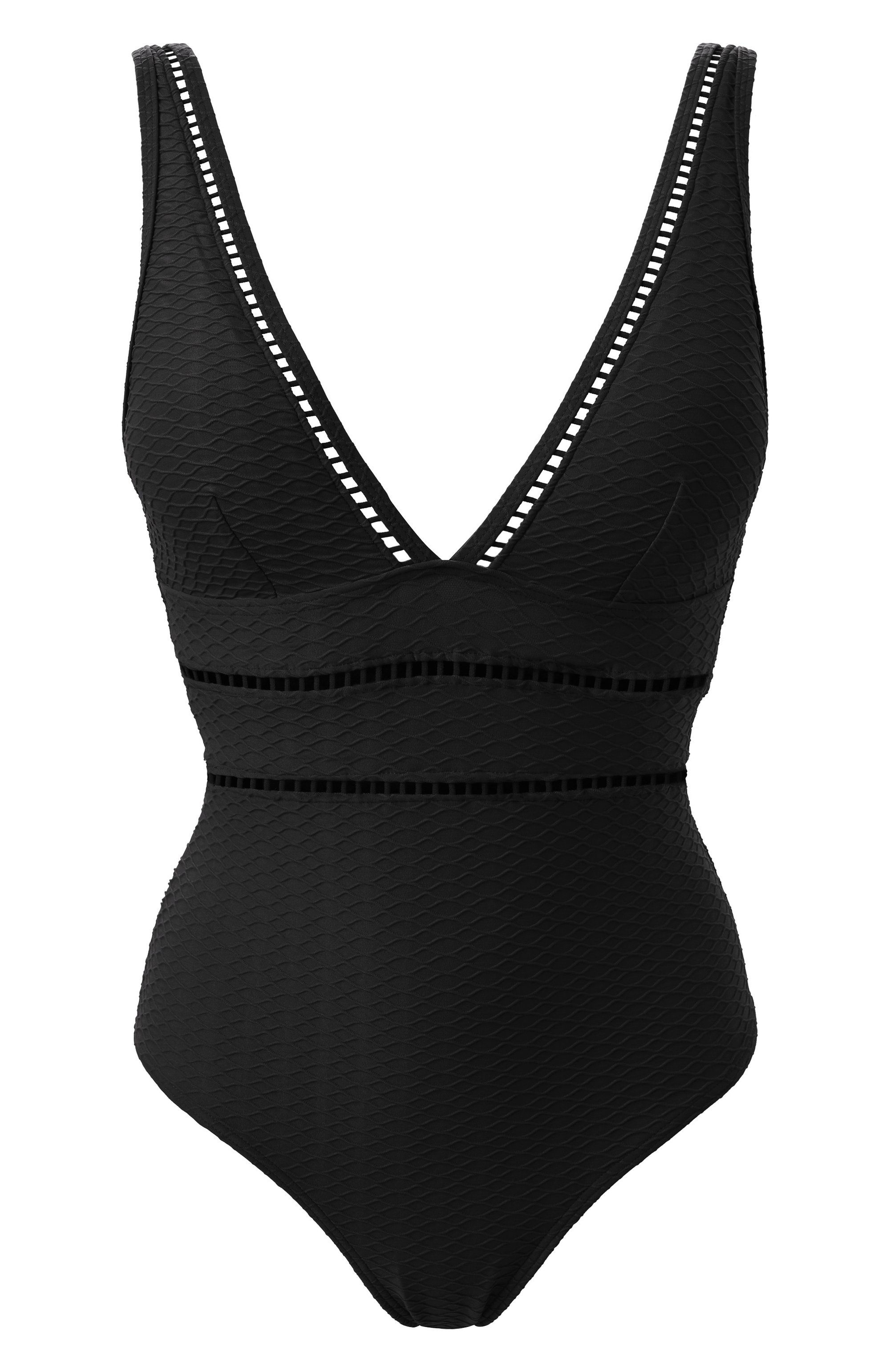 Слитный купальник SEA LEVEL черного цвета по цене 17500 руб., арт. SL1497HC, фото 1 Слитный купальник SEA LEVEL, арт. SL1497HC, фото 1