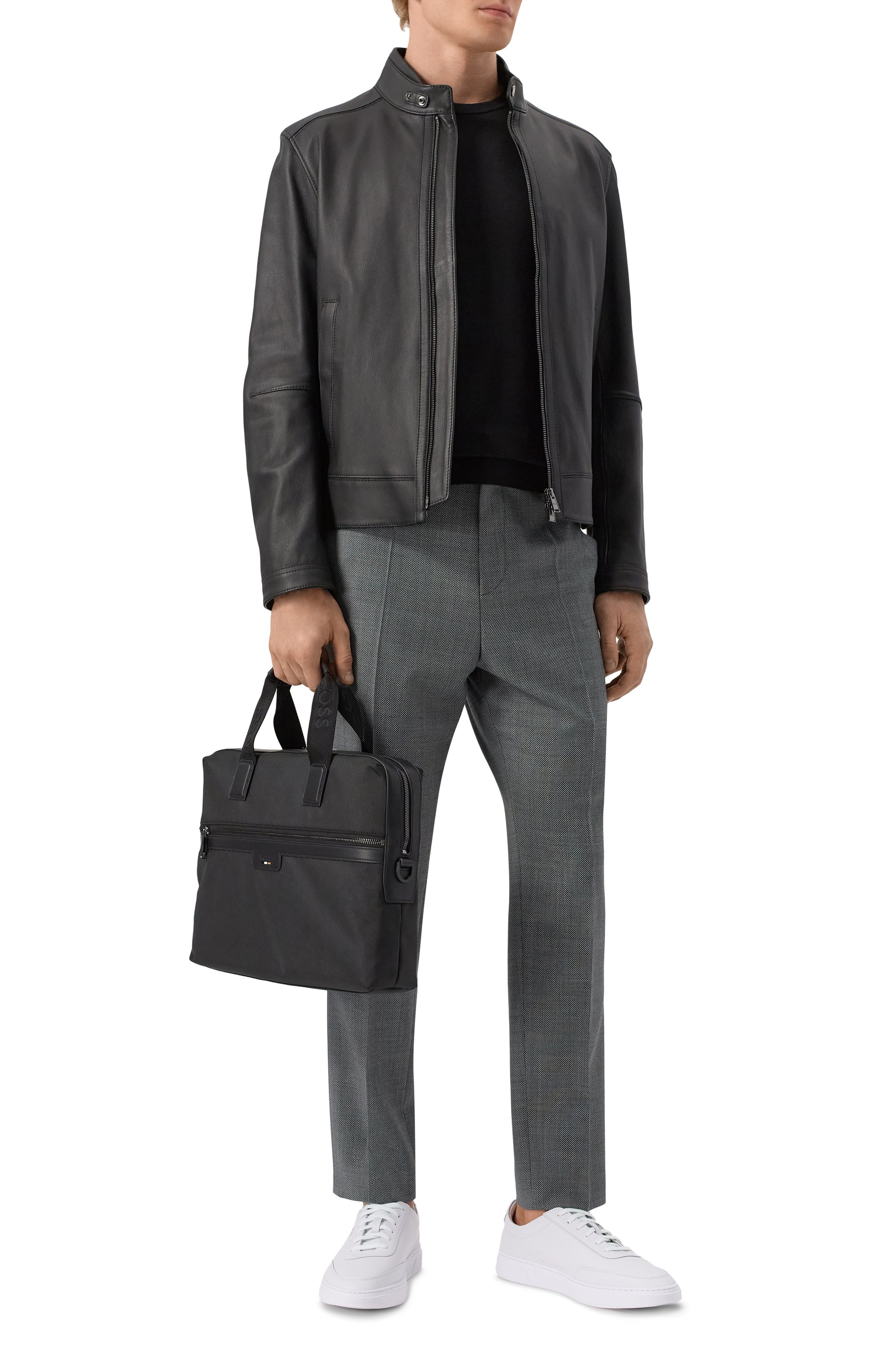 Портфель ray BOSS черного цвета по цене 26950 руб., арт. 50536181, фото 7 Портфель ray BOSS, арт. 50536181, фото 7