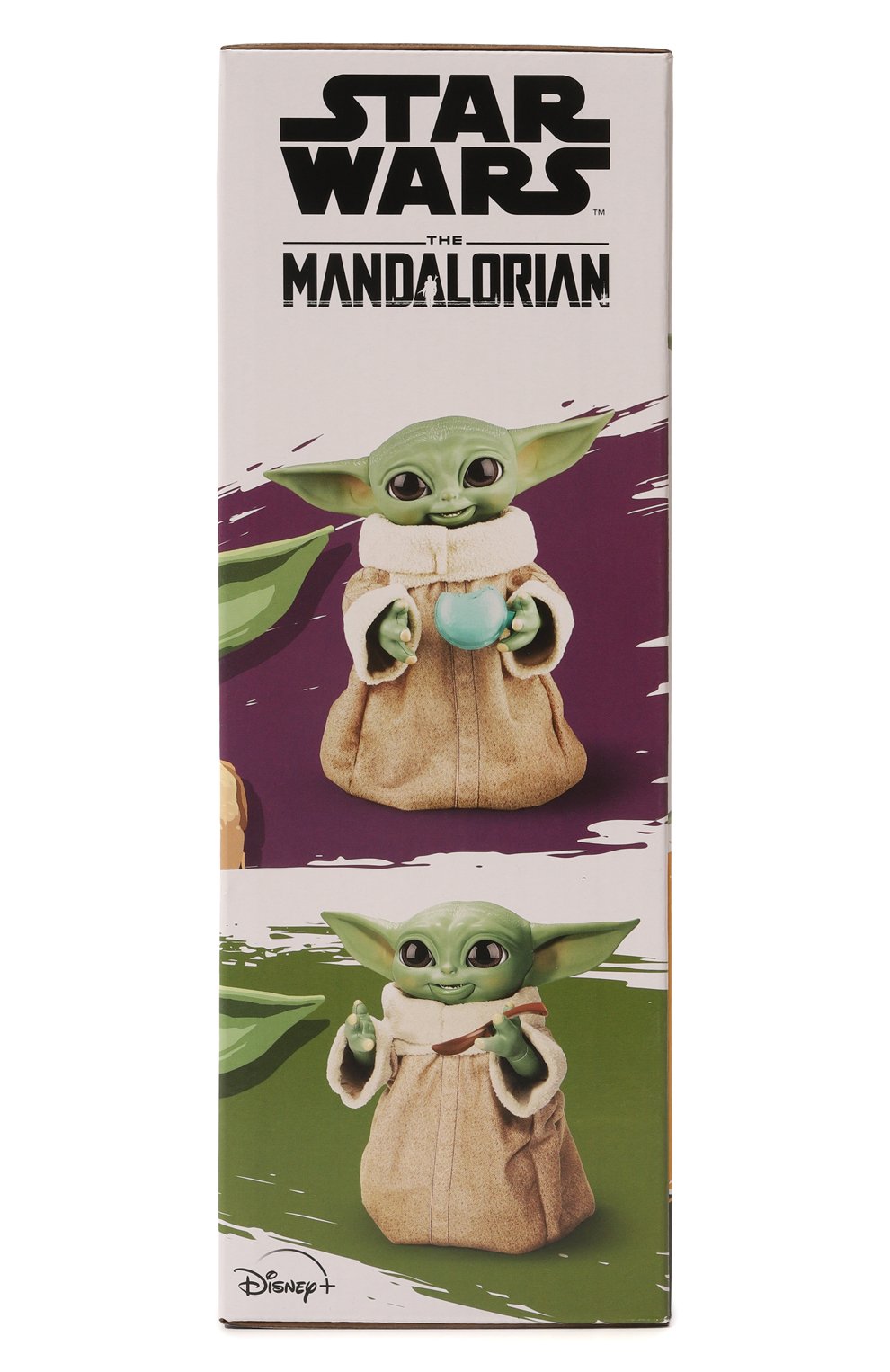 Фигурка galactic snackin’ mandalorian grogu HASBRO зеленого цвета по цене 16510 руб., арт. F28495L0, фото 2 Фигурка galactic snackin’ mandalorian grogu HASBRO, арт. F28495L0, фото 2