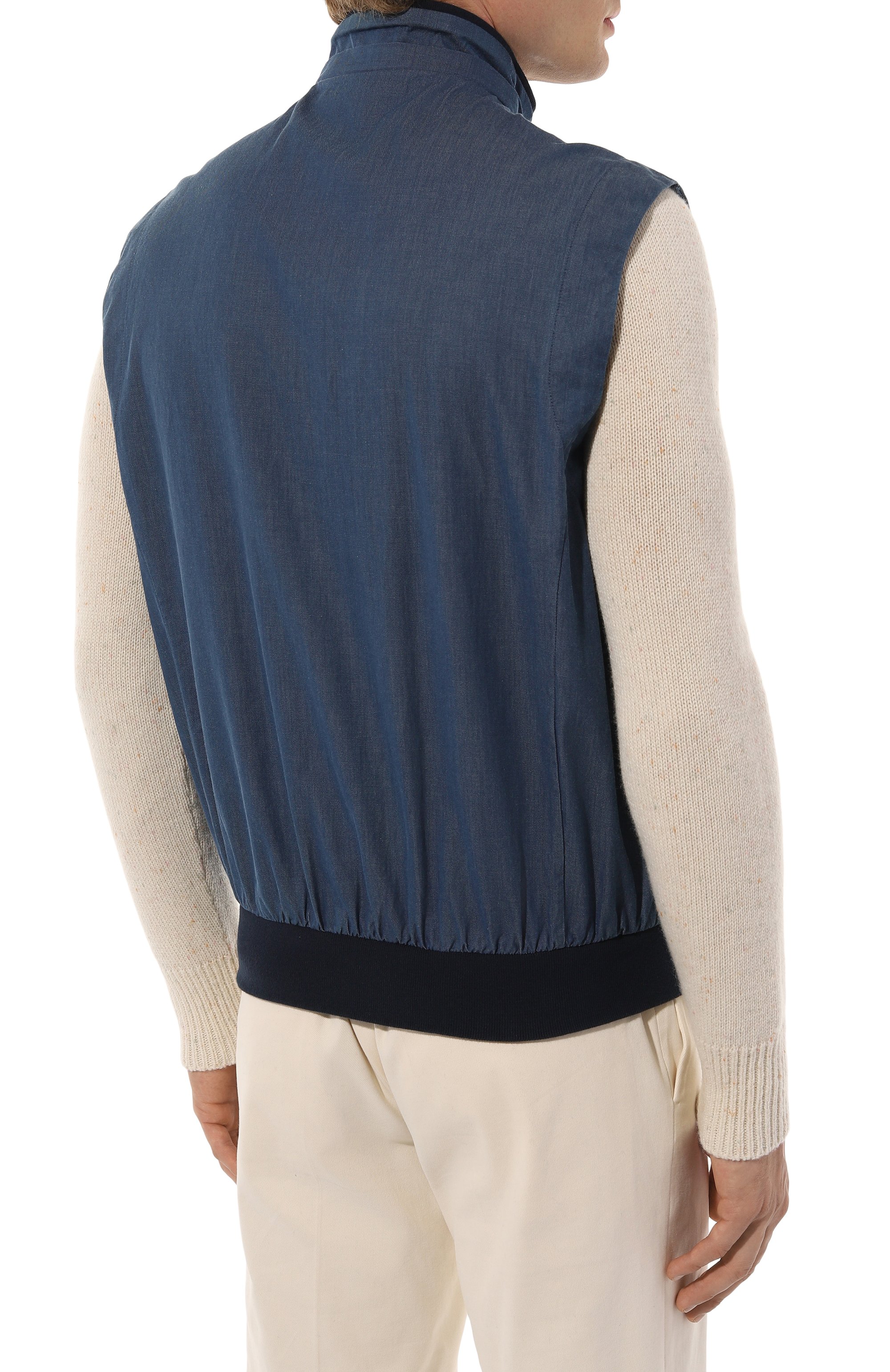 Джинсовый жилет ZILLI, арт. GIL01AM0410VZL0T1M, фото 6