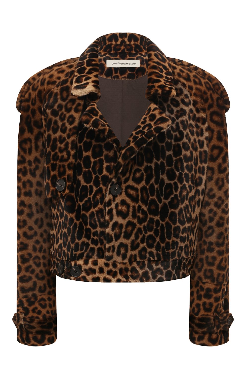 Шуба из меха кенгуру COLOR TEMPERATURE, арт. КЕН-33/545, фото 1