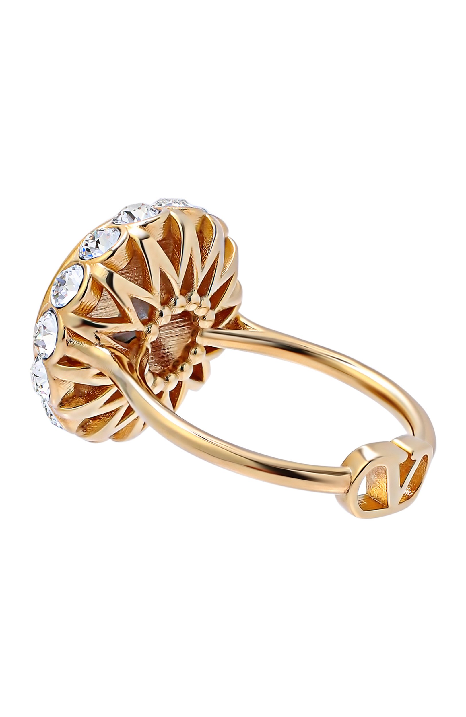 Кольцо VALENTINO темно-синего цвета по цене 46150 руб., арт. 8W0J0AD7/VTI, фото 3 Кольцо VALENTINO, арт. 8W0J0AD7/VTI, фото 3