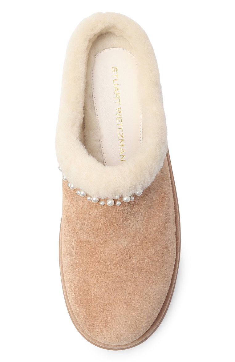 Замшевые сабо STUART WEITZMAN, арт. SK212, фото 4