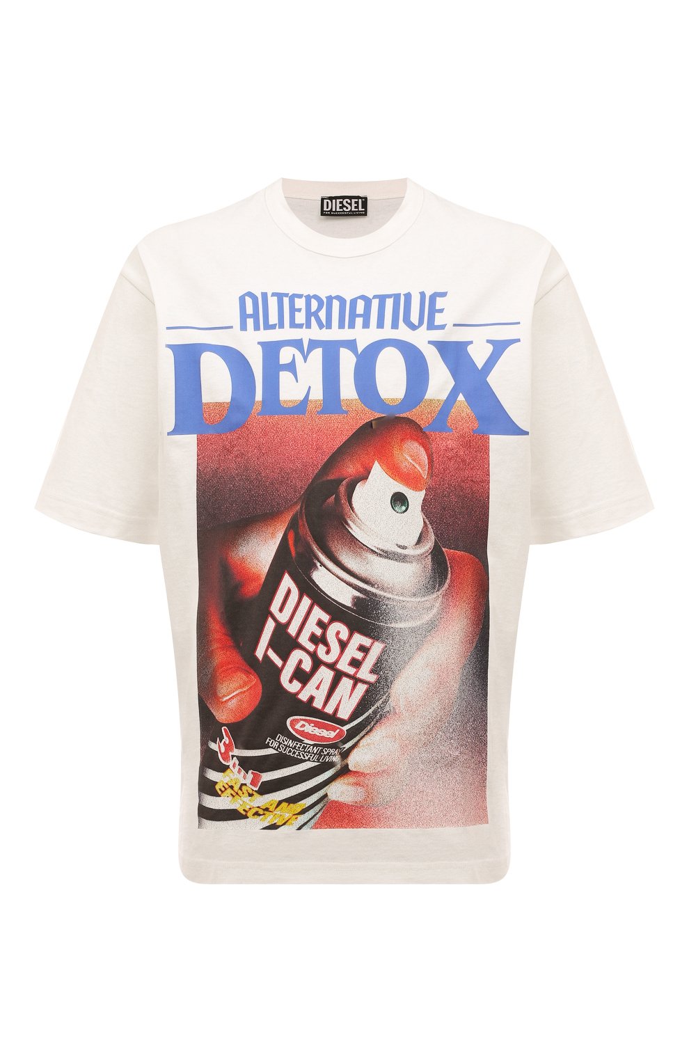 Хлопковая футболка DIESEL, арт. A09024/0BEAF, фото 1