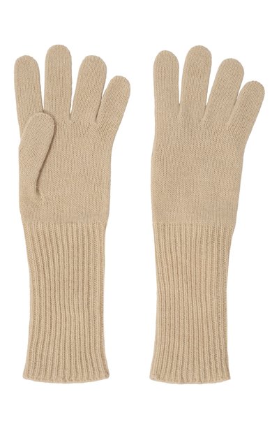 Кашемировые перчатки INVERNI светло-бежевого цвета по цене 20850 руб., арт. 5770GU, фото 3 Кашемировые перчатки INVERNI, арт. 5770GU, фото 3