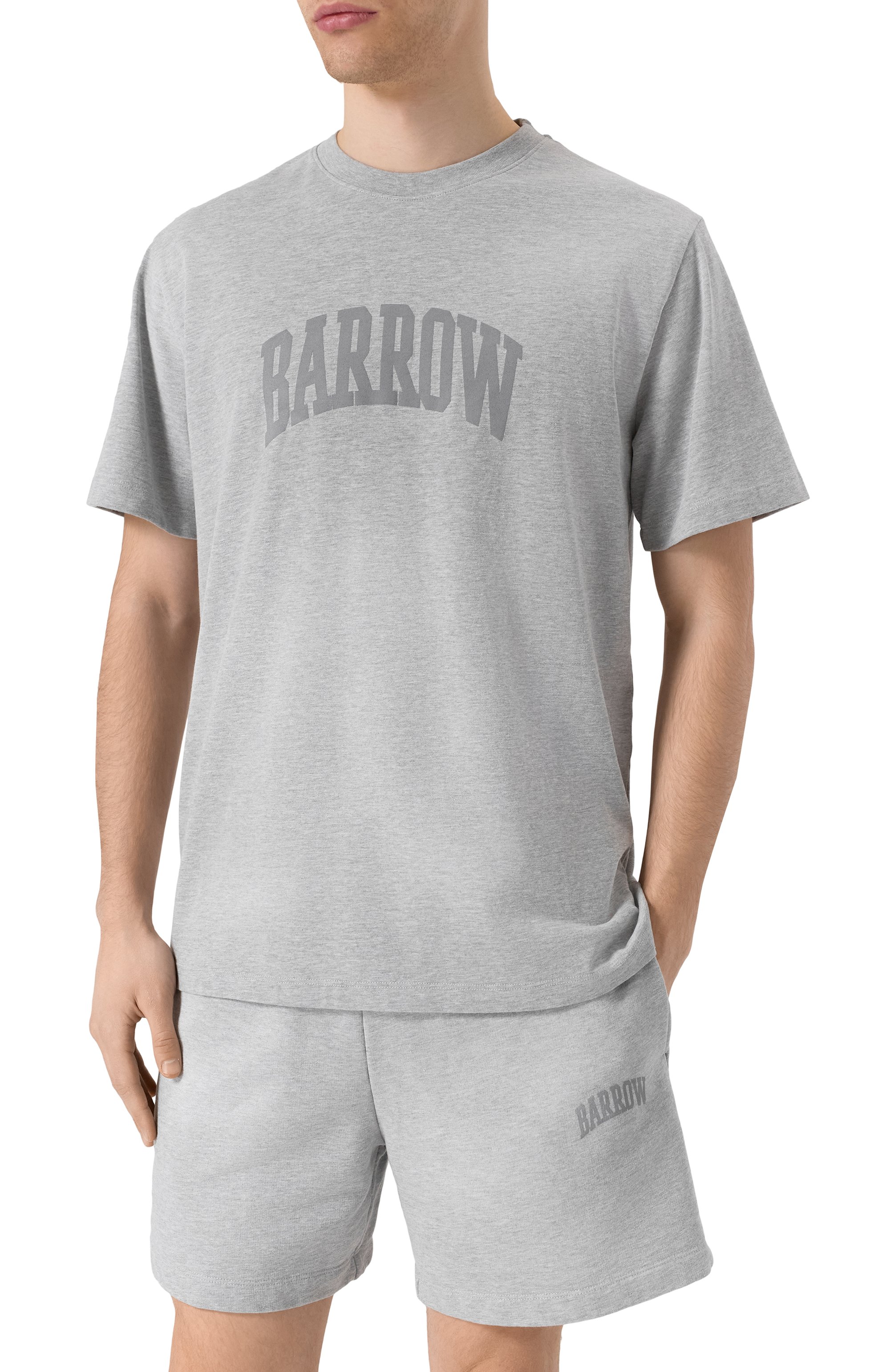 Хлопковая футболка BARROW, арт. S5BWMATH045, фото 3
