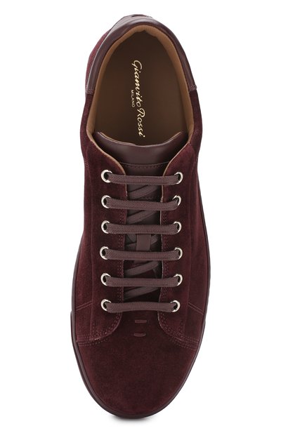 Замшевые кеды GIANVITO ROSSI, арт. S26340.M1R0Y.SUER0YA, фото 5