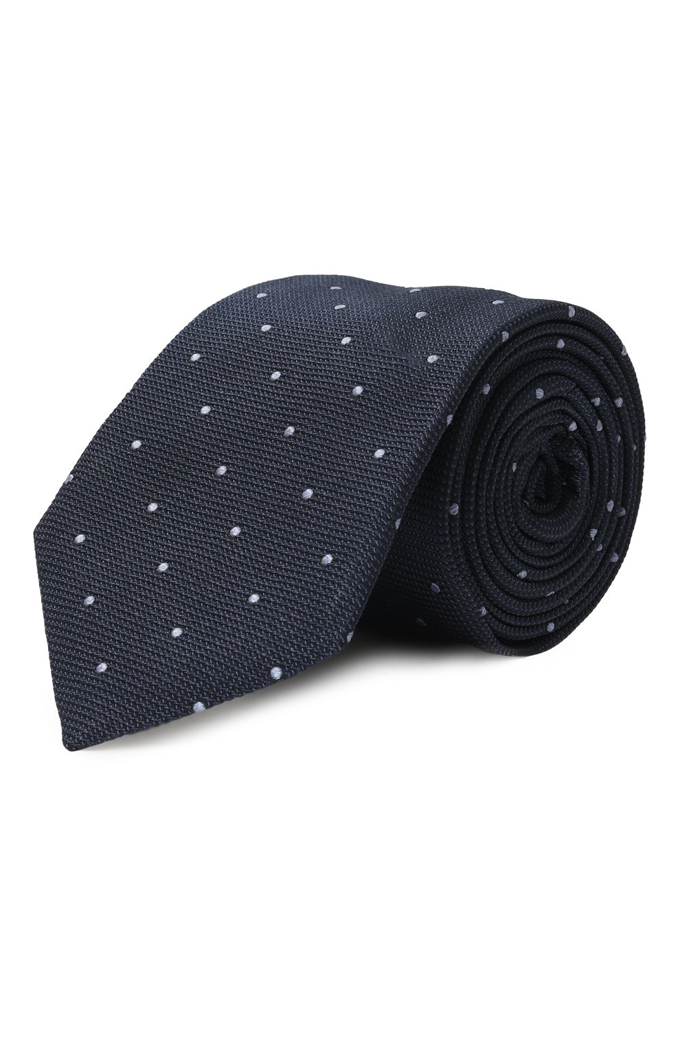 Шелковый галстук CORNELIANI темно-синего цвета по цене 24500 руб., арт. 94U390-9420307, фото 1 Шелковый галстук CORNELIANI, арт. 94U390-9420307, фото 1