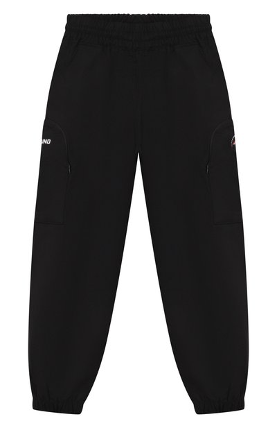 Хлопковые джоггеры SPRAYGROUND, арт. SPY1392/BEAR IN THE P0CKET C0TT0N BLACK PANTS