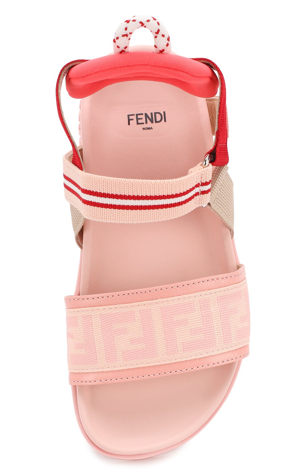 Текстильные сандалии FENDI, арт. JMR315/AAE6/27-31, фото 4