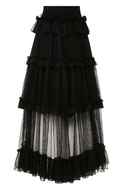 Шелковая юбка ALEXANDER MCQUEEN, арт. 610760/Q1AM4, фото 1