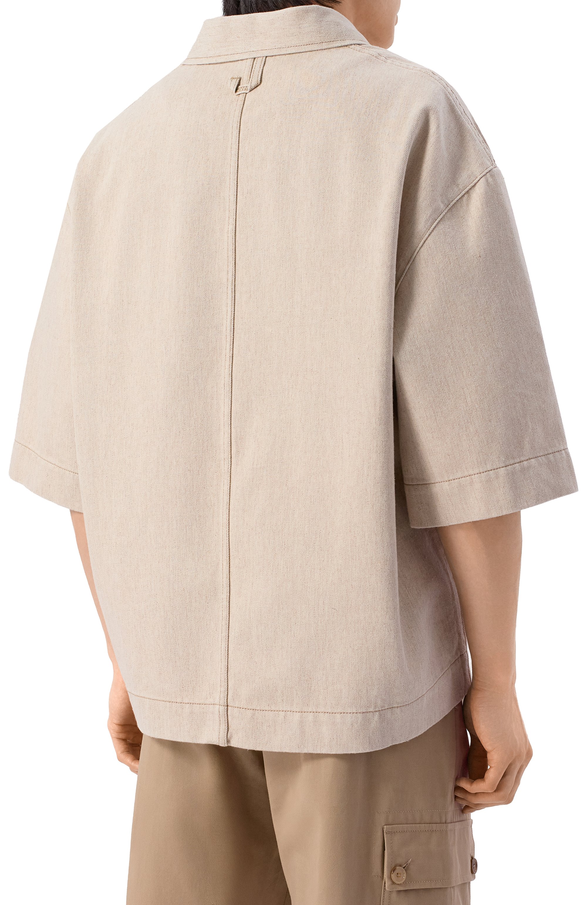 Джинсовая рубашка JACQUEMUS, арт. 26ESHM00585/AD00044, фото 4