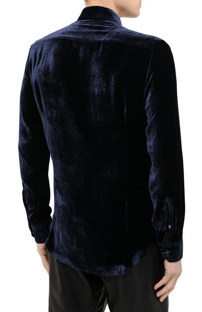 Рубашка из вискозы и шелка GIORGIO ARMANI, арт. 8WGCCZ97/TZ741, фото 4