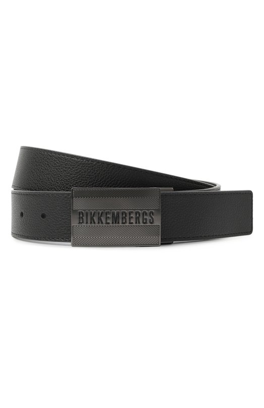 Кожаный ремень Dirk Bikkembergs BKCU01220M110 Чёрный BKCU01220M110