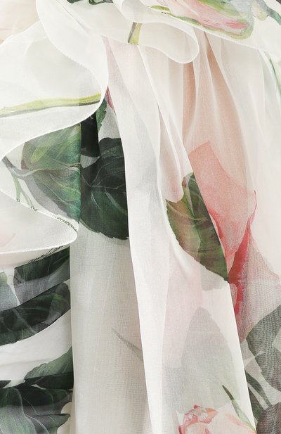 Шелковый топ DOLCE & GABBANA, арт. F74E5T/HS19T, фото 5