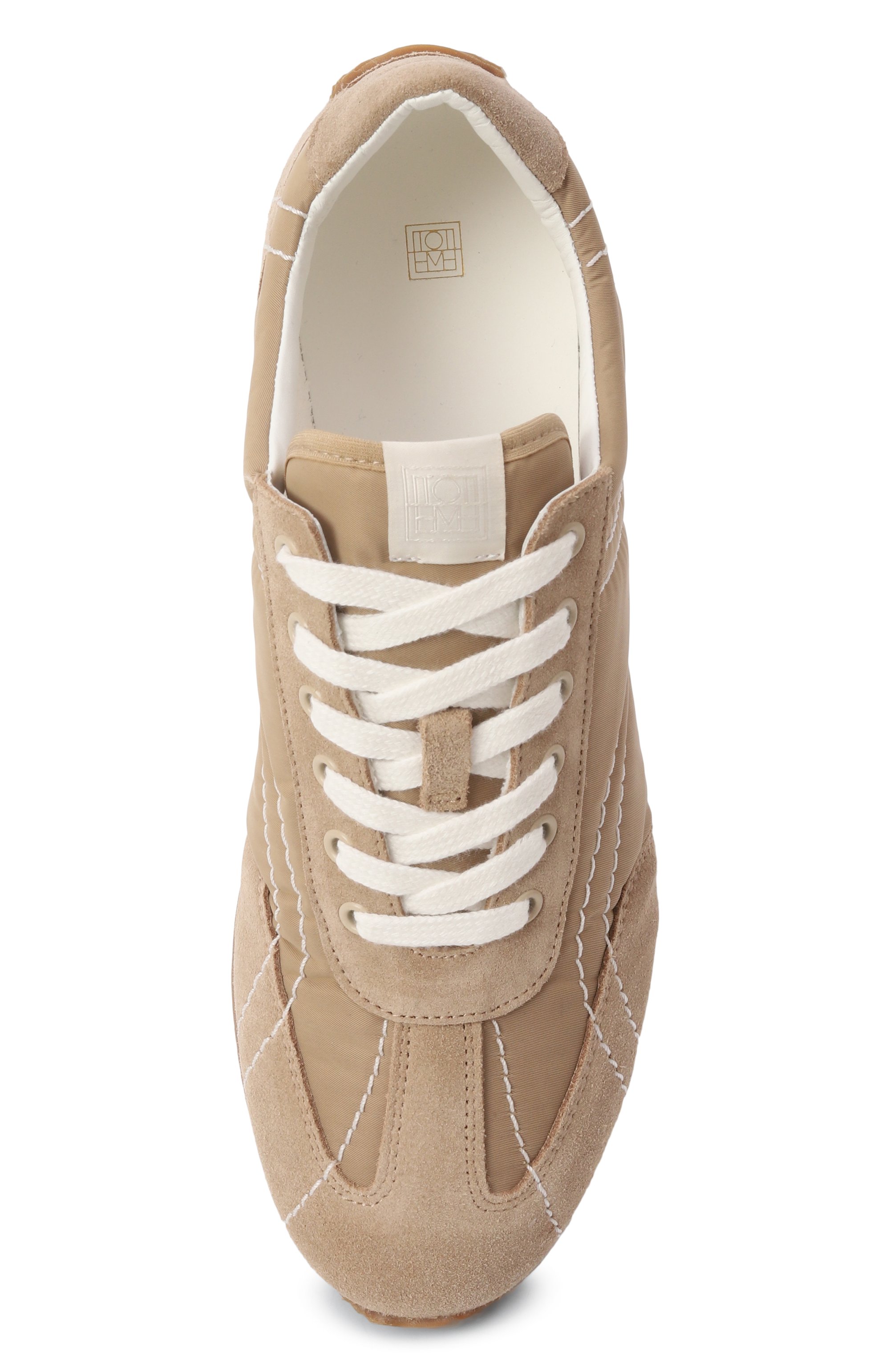 Комбин ированные кроссовки TOTEME, арт. 251-WAS1544-FB0359, фото 6