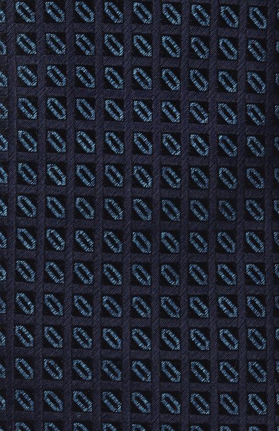 Шелковый галстук CANALI темно-синего цвета по цене 21000 руб., арт. 18/HJ04363, фото 4 Шелковый галстук CANALI, арт. 18/HJ04363, фото 4