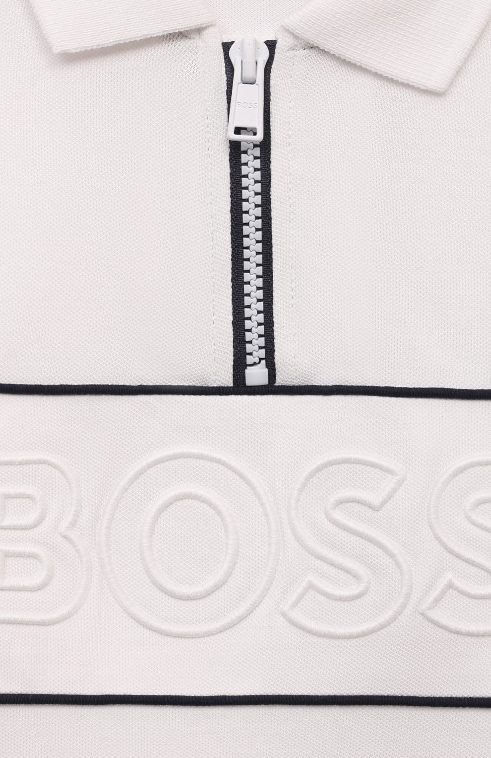 Хлопковое поло BOSS, арт. J50708, фото 3