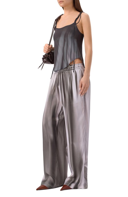 Топ из вискозы Diesel A20974/0BKBG Серый  A20974/0BKBG Фото 2