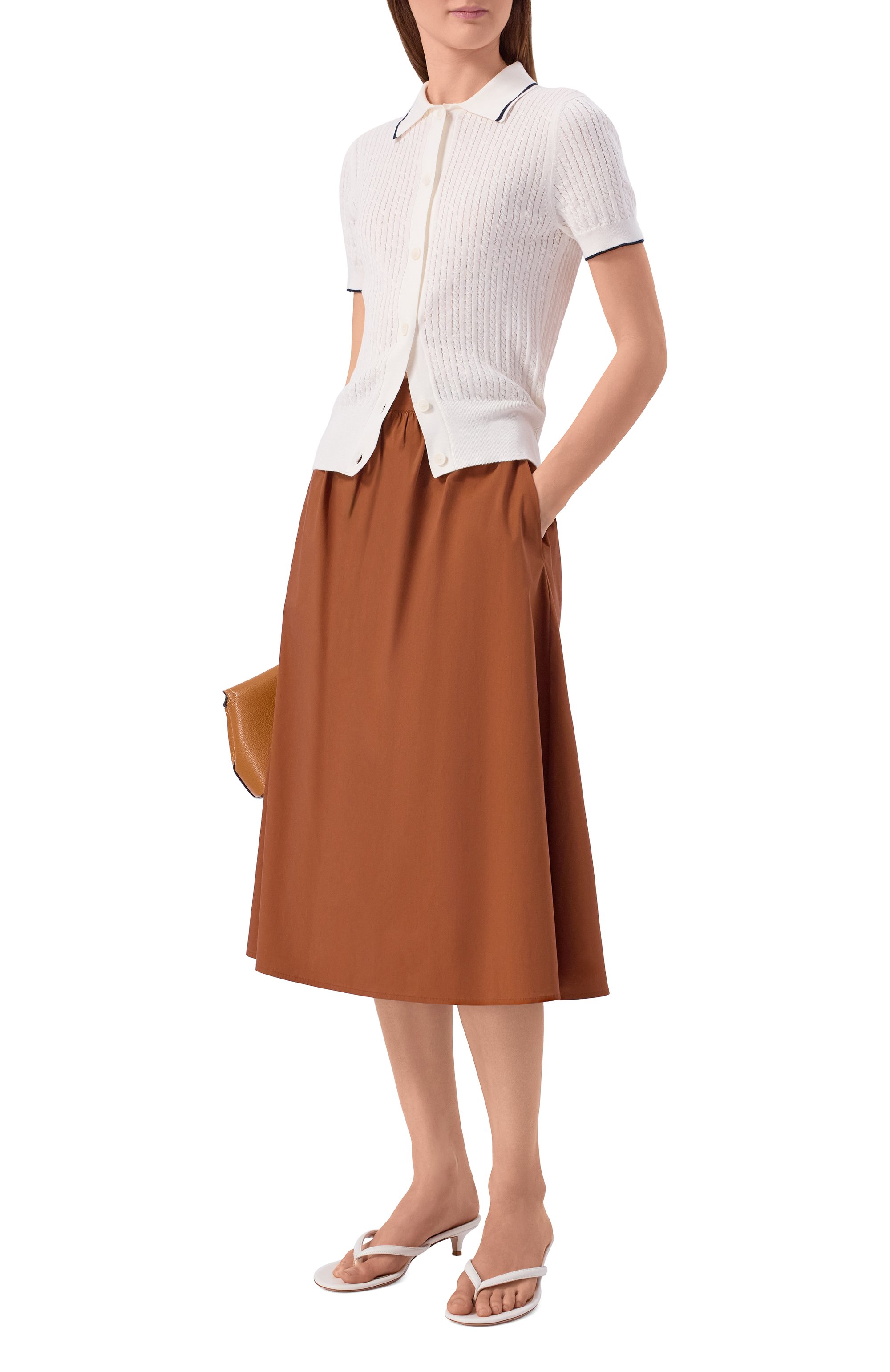 Хлопковая юбка GRAN SASSO, арт. 74278/54300, фото 2