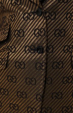 Жакет из хлопка и шелка GUCCI, арт. 652629 ZAF2R, фото 5