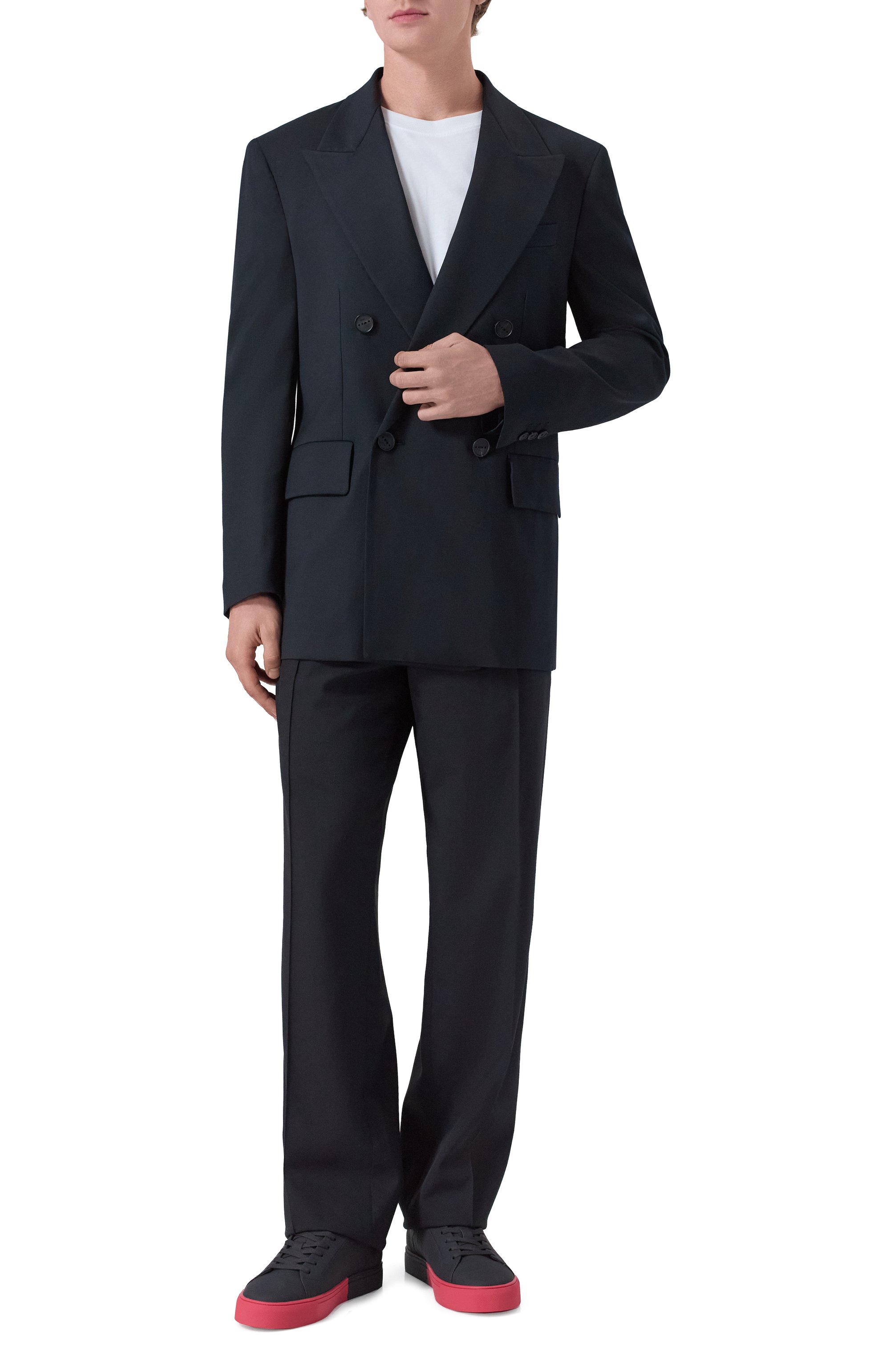 Кожаные кеды essence HIDE AND JACK, арт. EIBKLBLKB/R, фото 2