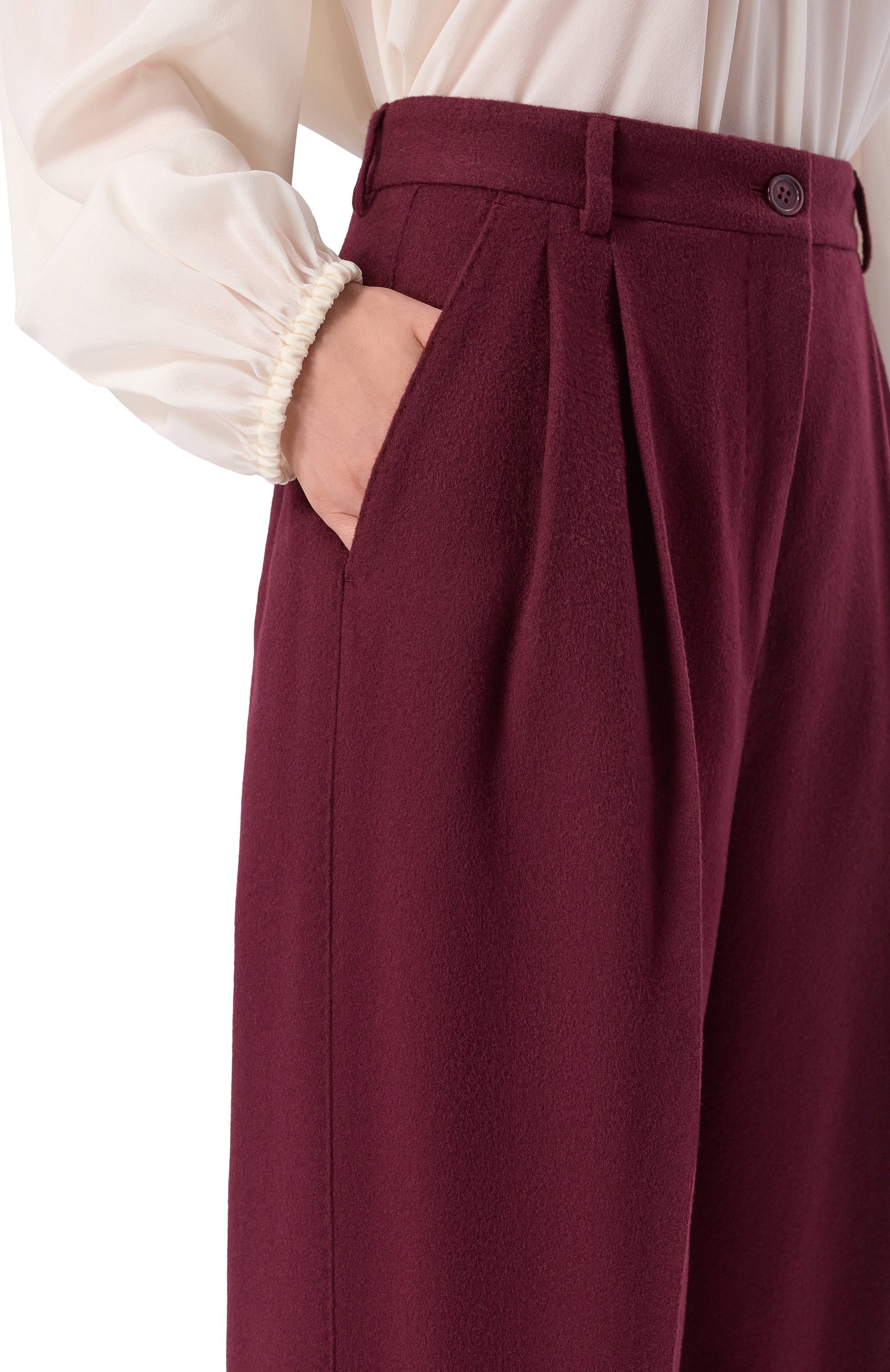 Кашемировые брюки DOLCE & GABBANA, арт. FTBMPT/FU29R, фото 5