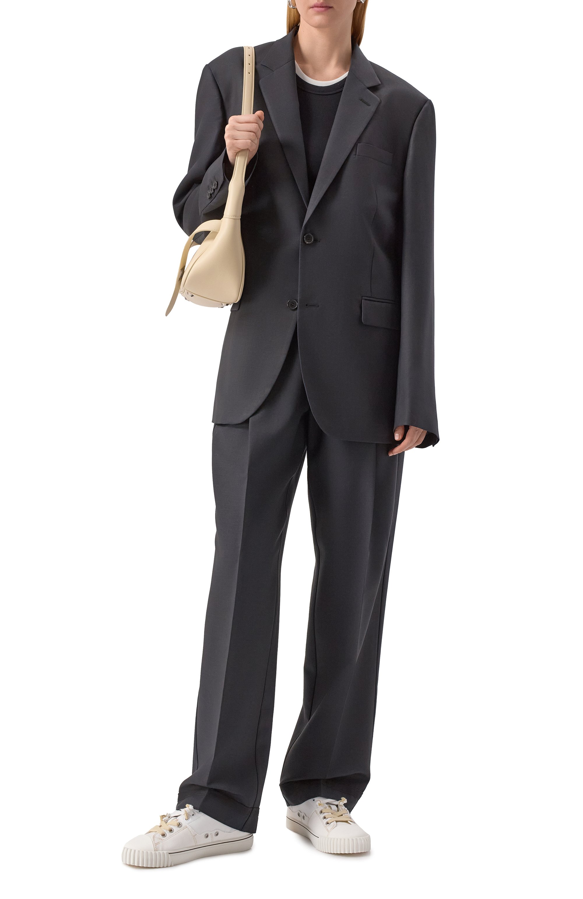 Шерстяные брюки MAISON MARGIELA, арт. S51KA0572/M35301, фото 2