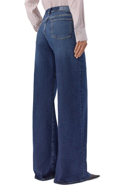 Джинсы lotta 7 FOR ALL MANKIND темно-синего цвета по цене 32950 руб., арт. 7U66SA91-CSC, фото 4 Джинсы lotta 7 FOR ALL MANKIND, арт. 7U66SA91-CSC, фото 4